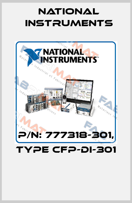 P/N: 777318-301, Type cFP-DI-301  National Instruments
