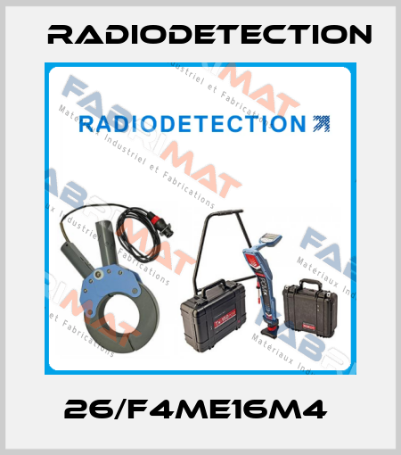 26/F4ME16M4  Radiodetection