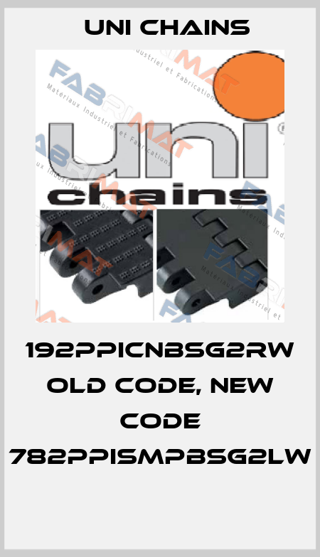 192PPICNBSG2RW old code, new code 782PPISMPBSG2LW  Uni Chains