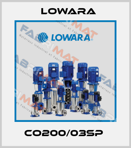 CO200/03SP  Lowara