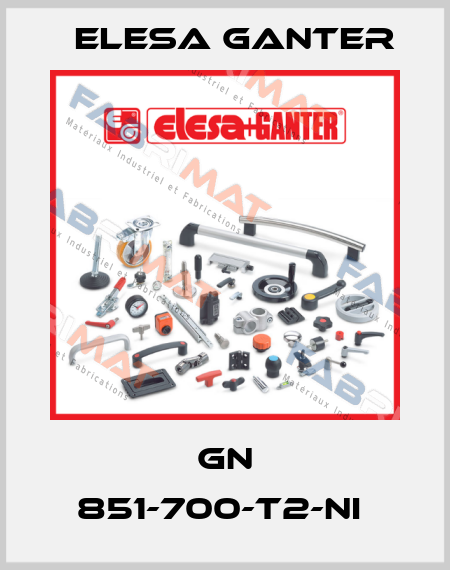 GN 851-700-T2-NI  Elesa Ganter