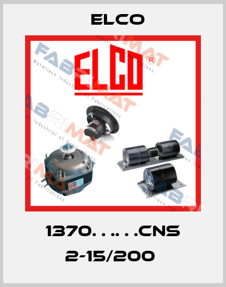 1370……CNS 2-15/200  Elco
