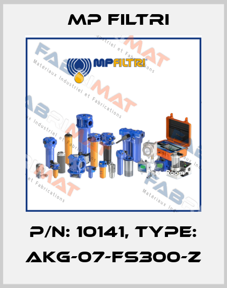 P/N: 10141, Type: AKG-07-FS300-Z MP Filtri