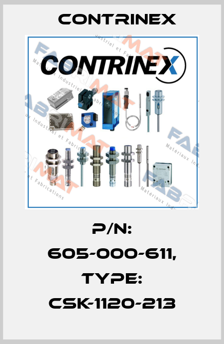 p/n: 605-000-611, Type: CSK-1120-213 Contrinex