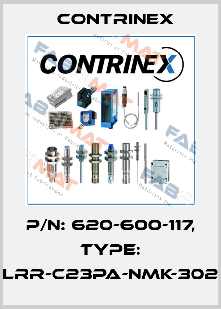 p/n: 620-600-117, Type: LRR-C23PA-NMK-302 Contrinex