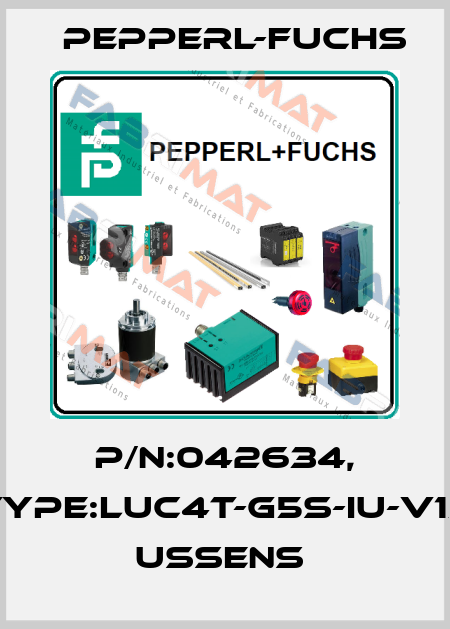 P/N:042634, Type:LUC4T-G5S-IU-V15        USSens  Pepperl-Fuchs