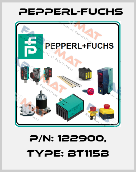 p/n: 122900, Type: BT115B Pepperl-Fuchs