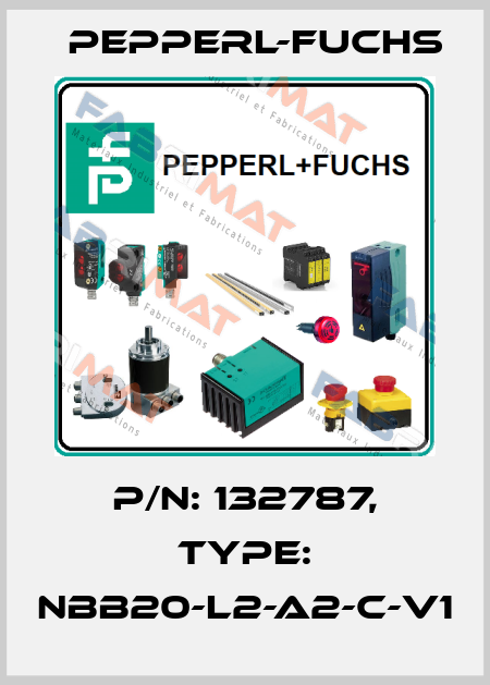 p/n: 132787, Type: NBB20-L2-A2-C-V1 Pepperl-Fuchs