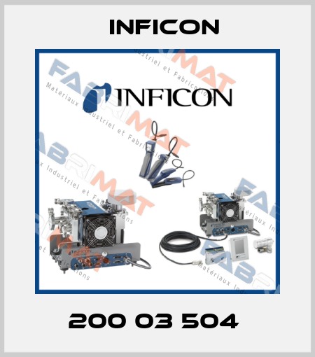 200 03 504  Inficon