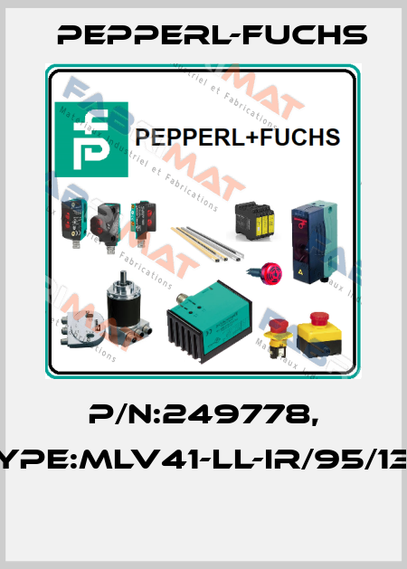 P/N:249778, Type:MLV41-LL-IR/95/136  Pepperl-Fuchs