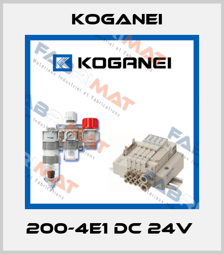 200-4E1 DC 24V  Koganei