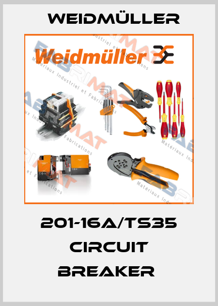 201-16A/TS35 CIRCUIT BREAKER  Weidmüller
