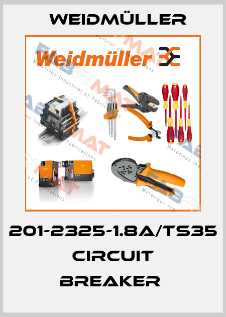201-2325-1.8A/TS35 CIRCUIT BREAKER  Weidmüller
