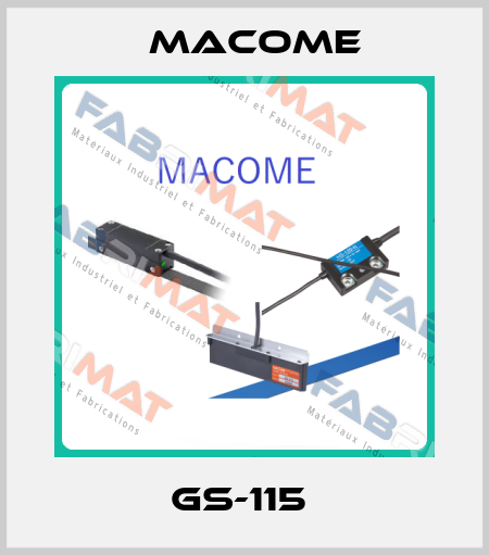 GS-115  Macome