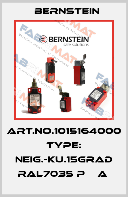 Art.No.1015164000 Type: NEIG.-KU.15GRAD RAL7035 P    A  Bernstein