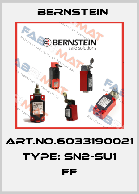 Art.No.6033190021 Type: SN2-SU1 FF Bernstein