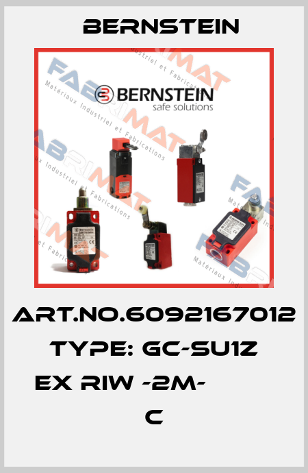 Art.No.6092167012 Type: GC-SU1Z EX RIW -2M-          C Bernstein