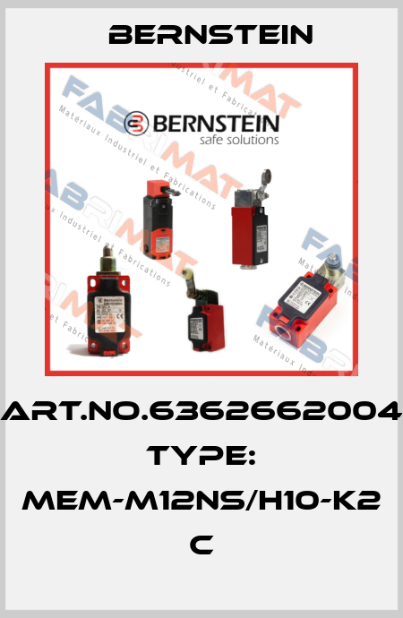 Art.No.6362662004 Type: MEM-M12NS/H10-K2             C Bernstein