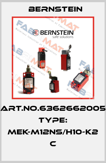 Art.No.6362662005 Type: MEK-M12NS/H10-K2             C Bernstein
