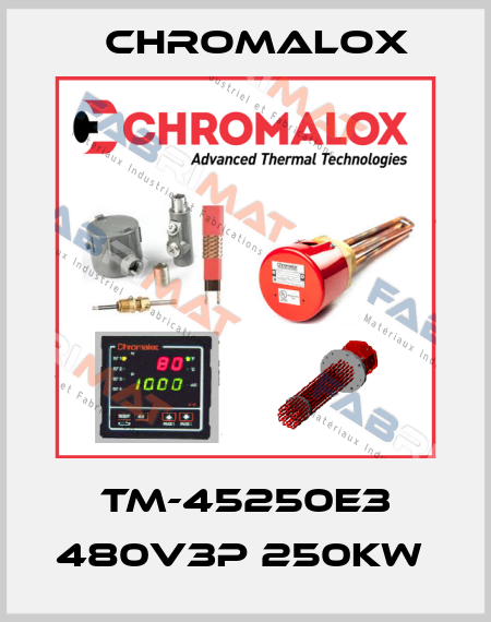 TM-45250E3 480V3P 250KW  Chromalox