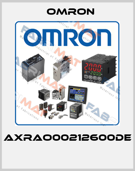 AXRAO00212600DE  Omron