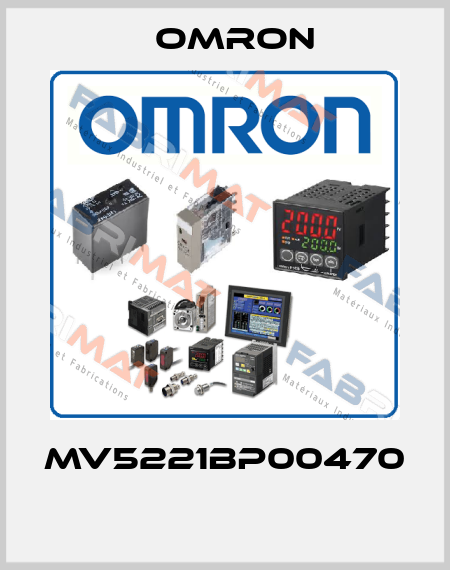 MV5221BP00470  Omron