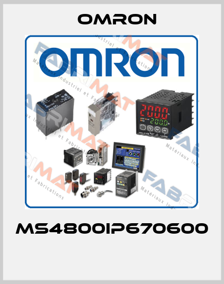 MS4800IP670600  Omron