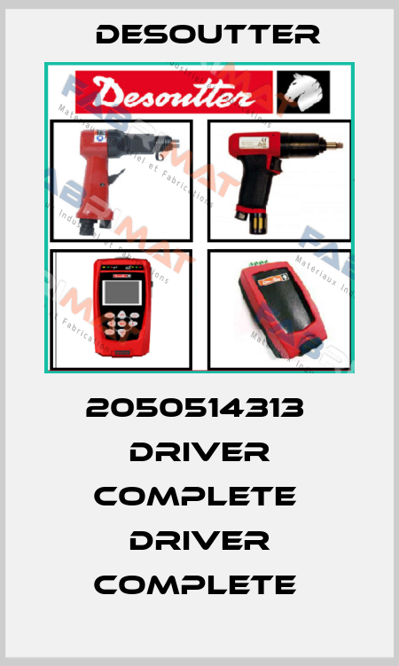 2050514313  DRIVER COMPLETE  DRIVER COMPLETE  Desoutter