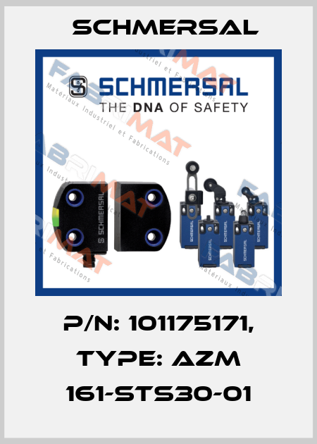 p/n: 101175171, Type: AZM 161-STS30-01 Schmersal
