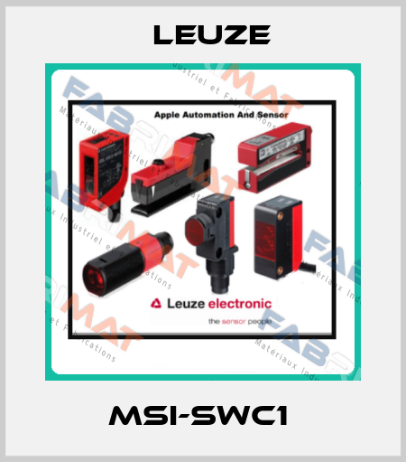 MSI-SWC1  Leuze