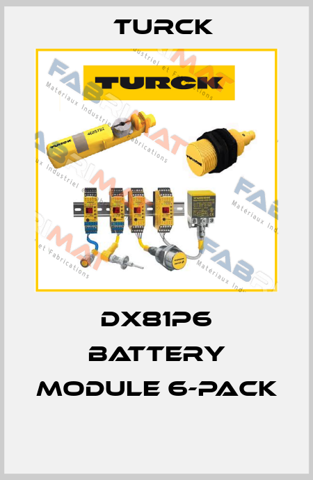 DX81P6 BATTERY MODULE 6-PACK  Turck