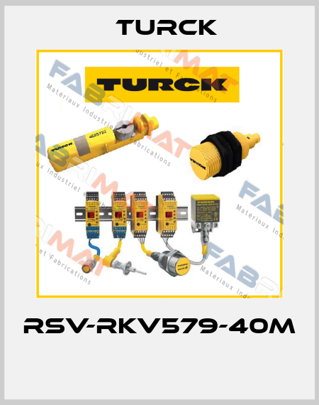 RSV-RKV579-40M  Turck