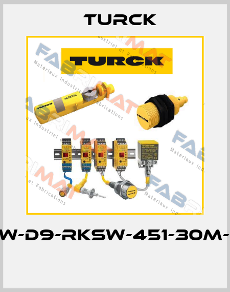 RSSW-D9-RKSW-451-30M-30M  Turck