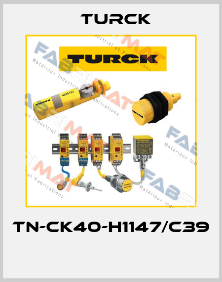 TN-CK40-H1147/C39  Turck