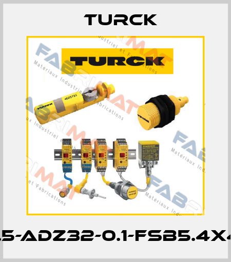 NI2-Q6.5-ADZ32-0.1-FSB5.4X4/S304 Turck