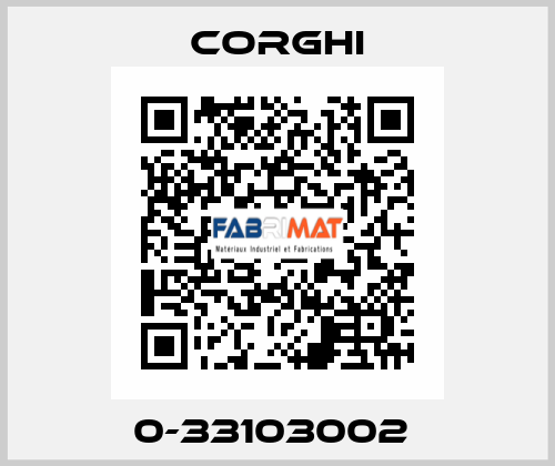 0-33103002  Corghi