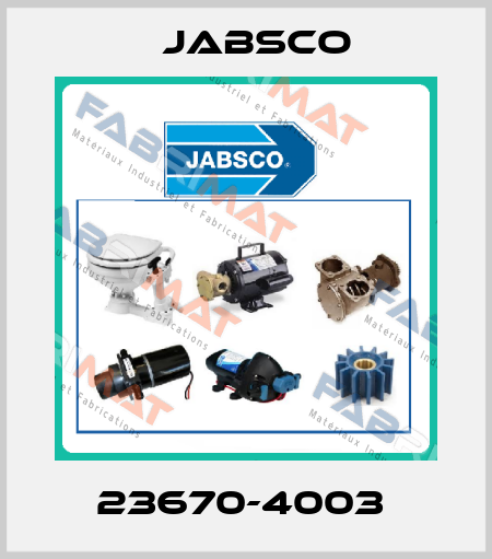23670-4003  Jabsco