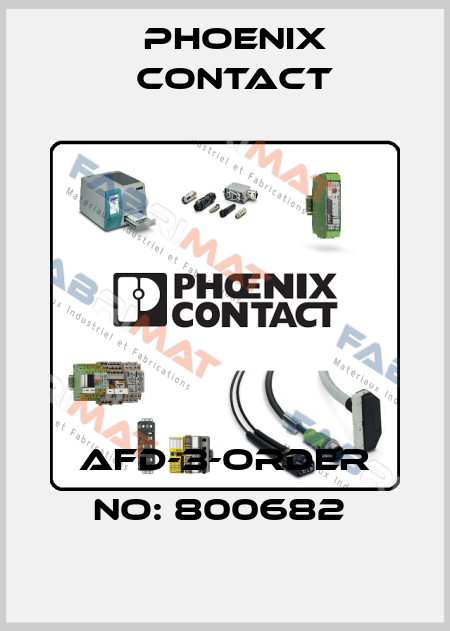AFD-3-ORDER NO: 800682  Phoenix Contact