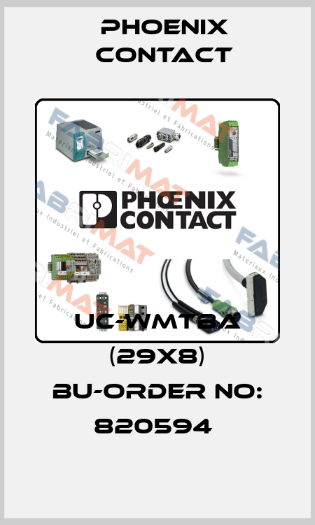 UC-WMTBA (29X8) BU-ORDER NO: 820594  Phoenix Contact