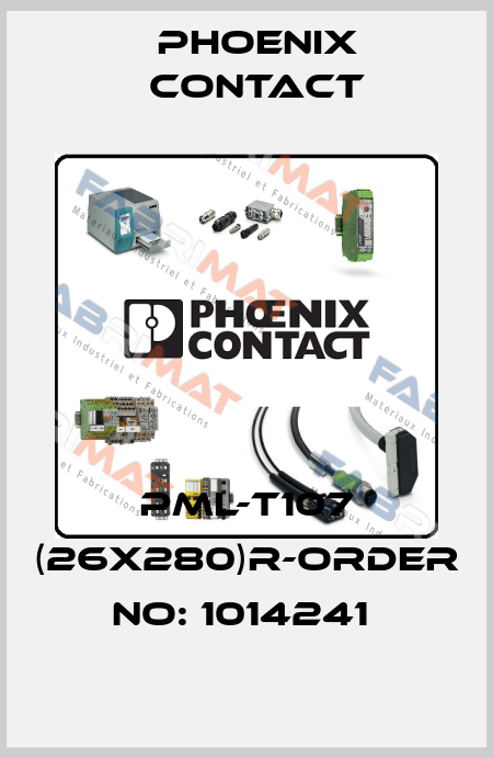 PML-T107 (26X280)R-ORDER NO: 1014241  Phoenix Contact