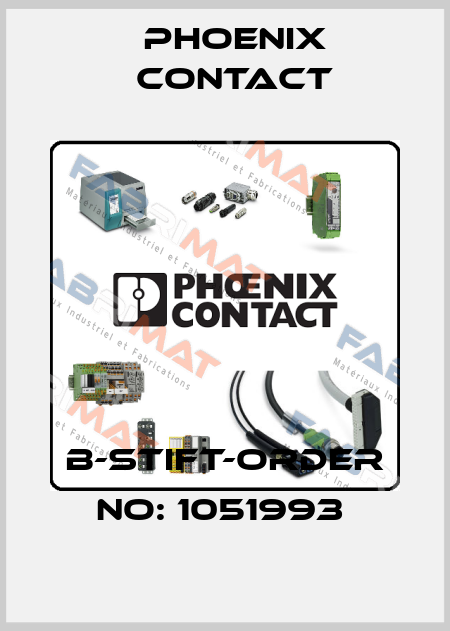 B-STIFT-ORDER NO: 1051993  Phoenix Contact