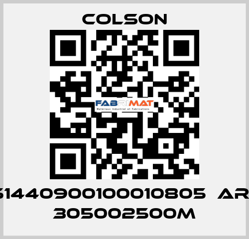 03551440900100010805  ART.NR. 305002500M Colson
