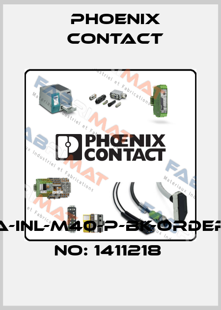 A-INL-M40-P-BK-ORDER NO: 1411218  Phoenix Contact