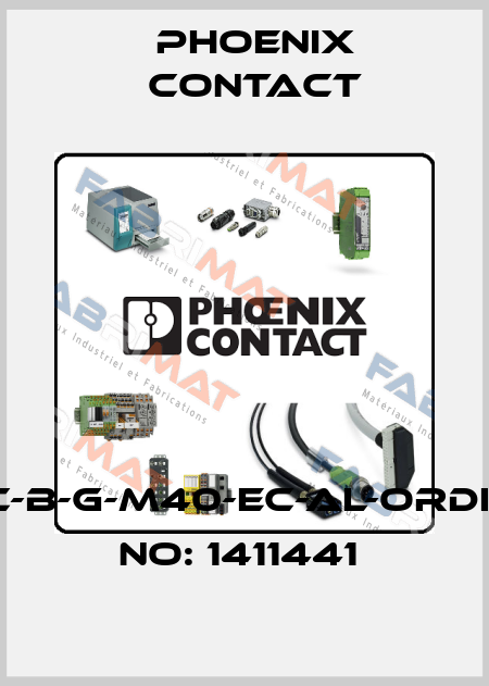 HC-B-G-M40-EC-AL-ORDER NO: 1411441  Phoenix Contact