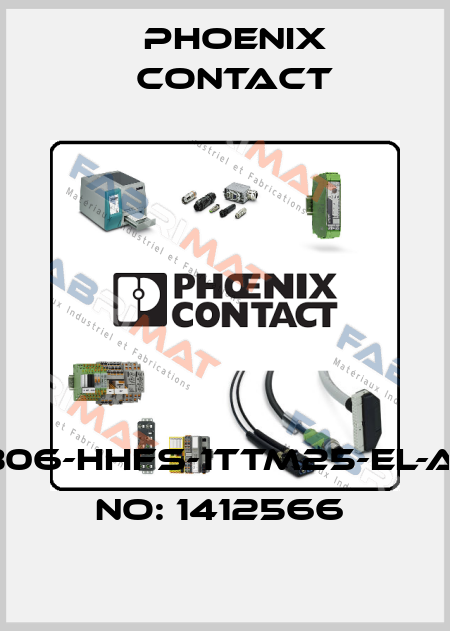 HC-STA-B06-HHFS-1TTM25-EL-AL-ORDER NO: 1412566  Phoenix Contact