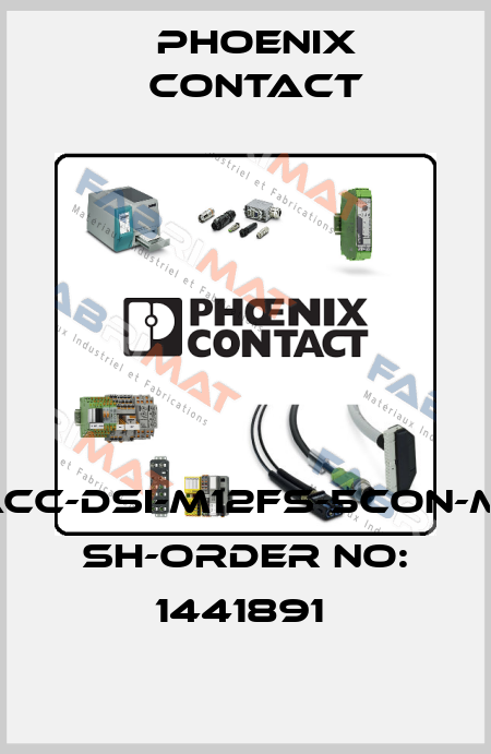 SACC-DSI-M12FS-5CON-M16 SH-ORDER NO: 1441891  Phoenix Contact