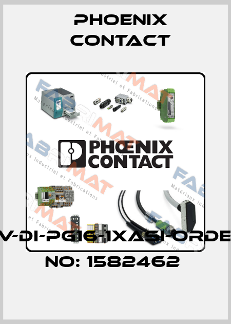 KV-DI-PG16-1XASI-ORDER NO: 1582462  Phoenix Contact