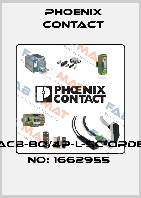 SACB-8Q/4P-L-SC-ORDER NO: 1662955  Phoenix Contact