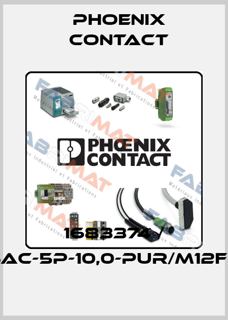 1683374 / SAC-5P-10,0-PUR/M12FS Phoenix Contact