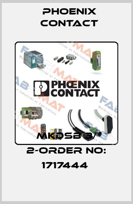 MKDSB 3/ 2-ORDER NO: 1717444  Phoenix Contact